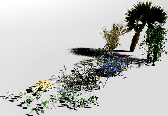 Nature Set 3D Model