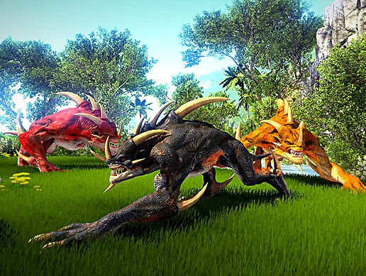 Devil Wolf Monster