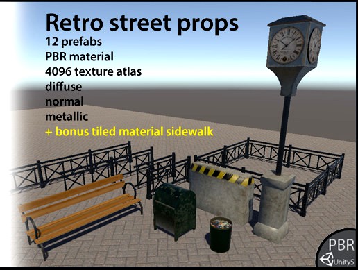 Retro Street Props 01