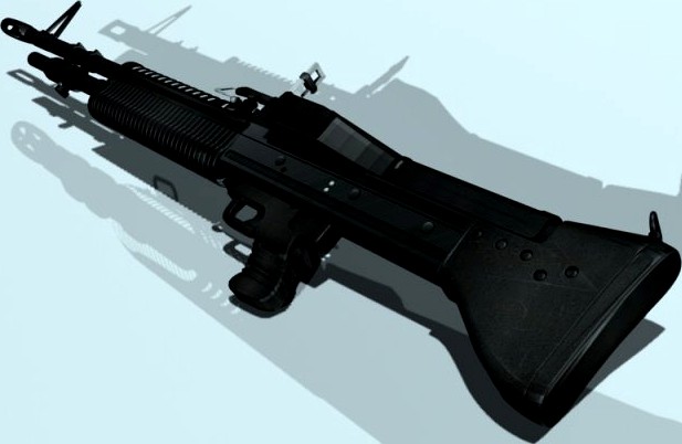 M60LMG 3D Model