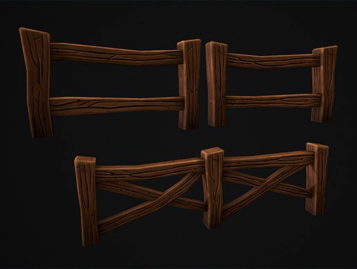 Stylized Fence