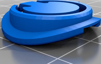 Btwin headlight button support by ciser