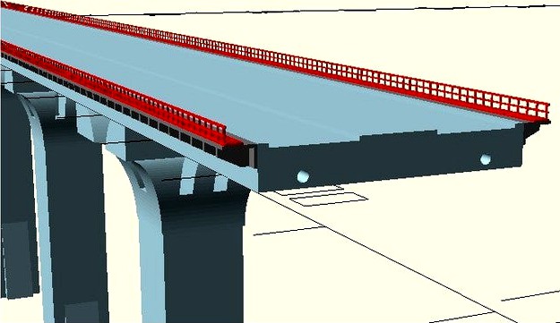 HO train modern viaduct "Diabolo" by phildc