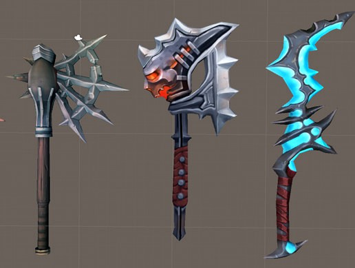 Fantasy axes