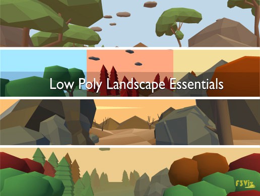 Low Poly Landscape Essentials Pack