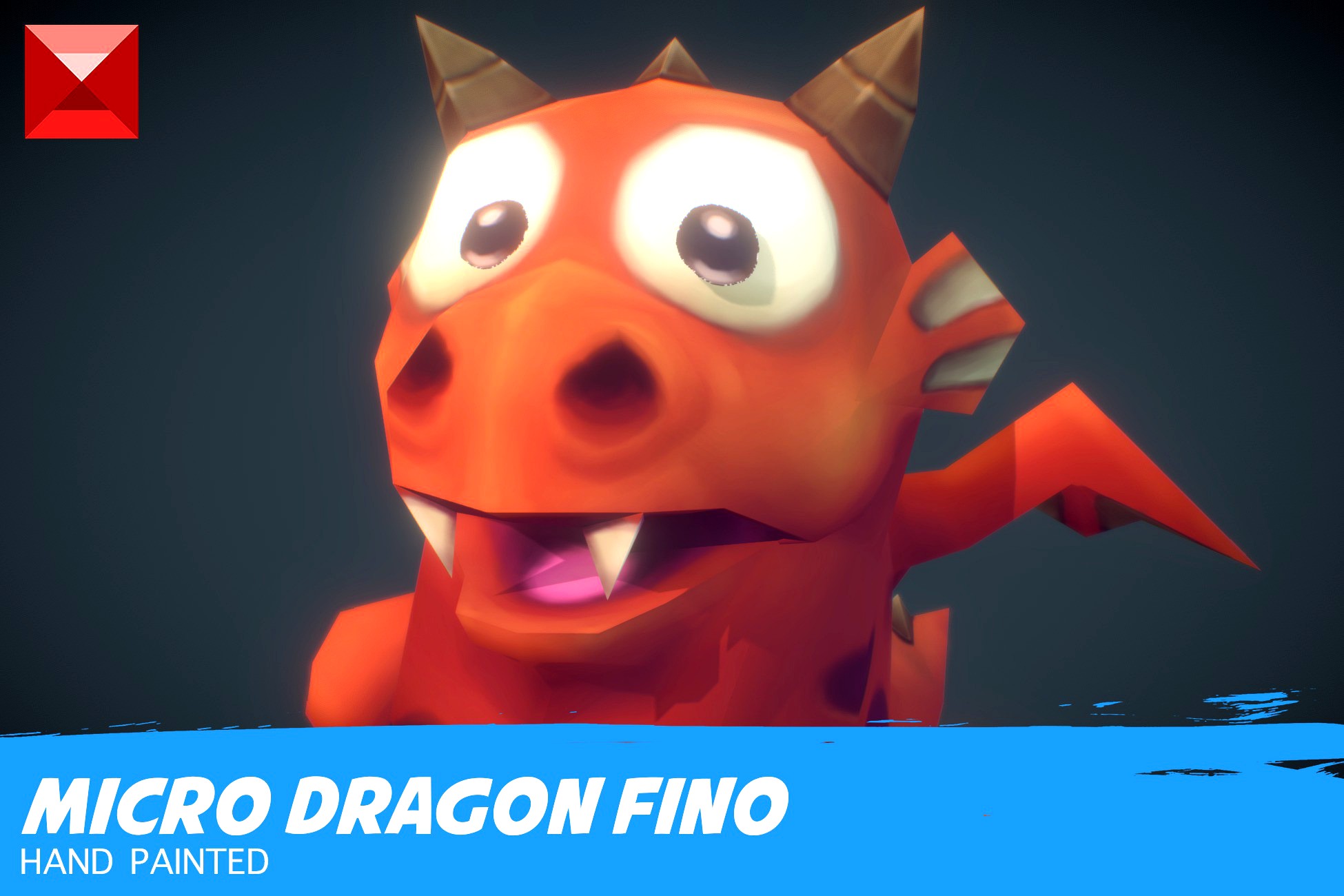 Mini Dragon Fino - Hand Painted Series