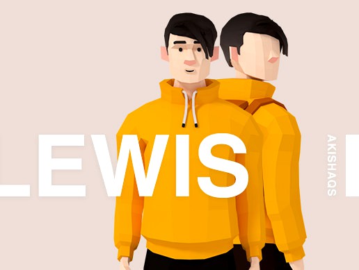 Lewis | Lowpoly Character