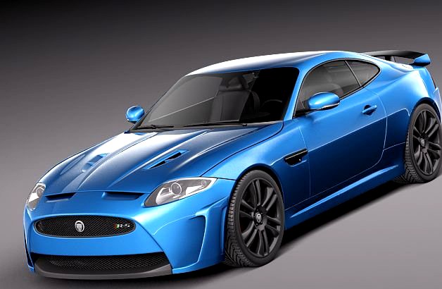 Jaguar XKRS 2012 3D Model