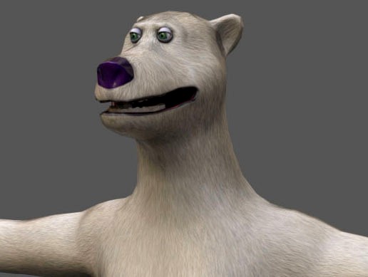 Toon Polar Bear