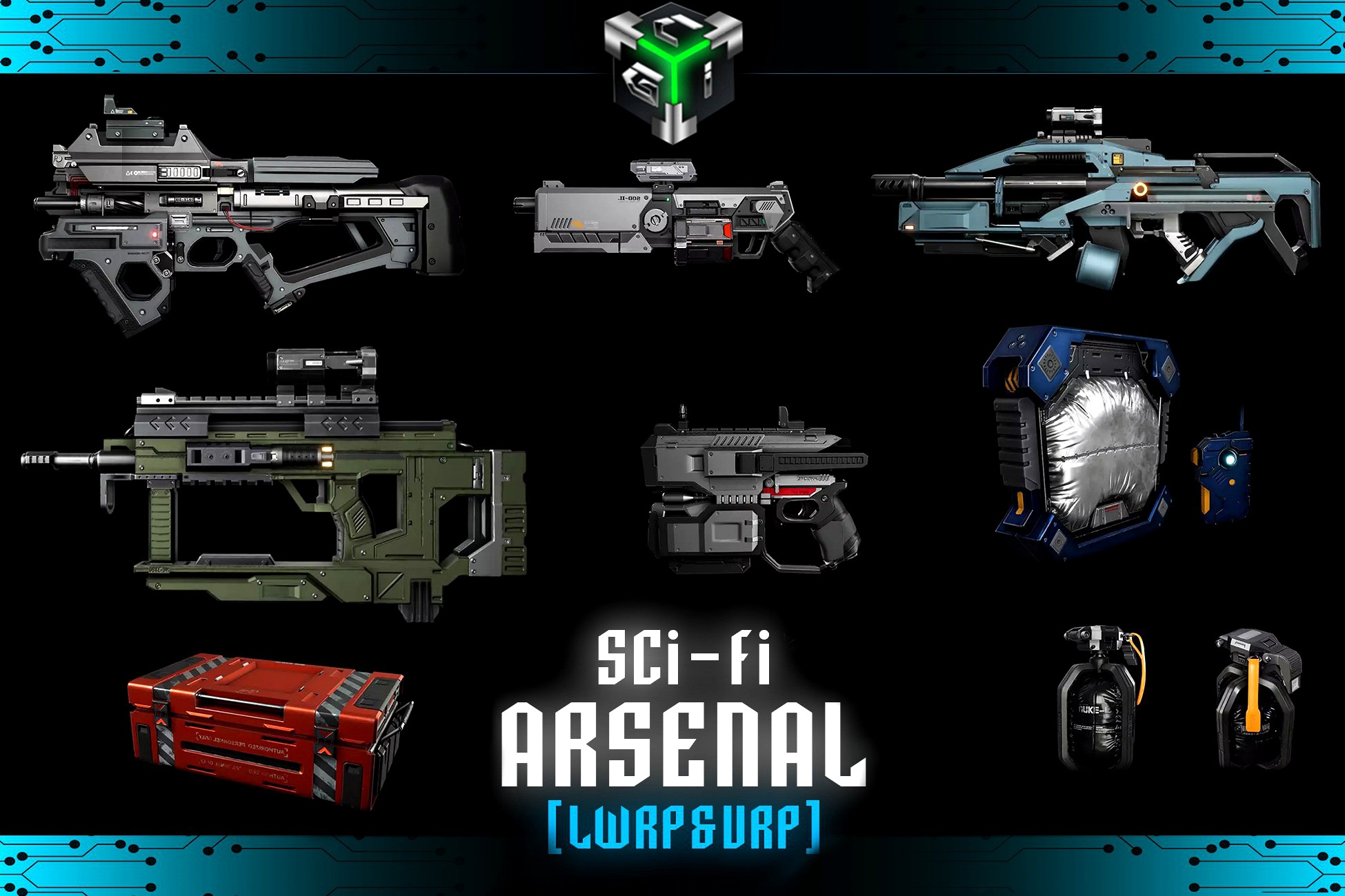 Sci-fi Arsenal [LWRP &amp; URP]