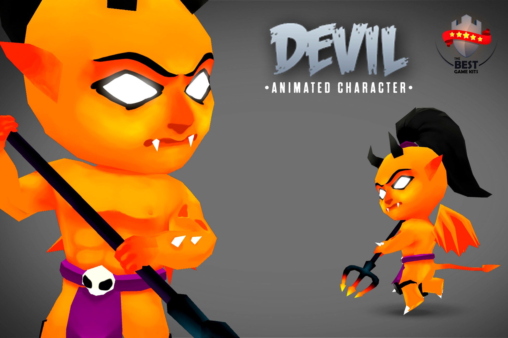 Devil animated character