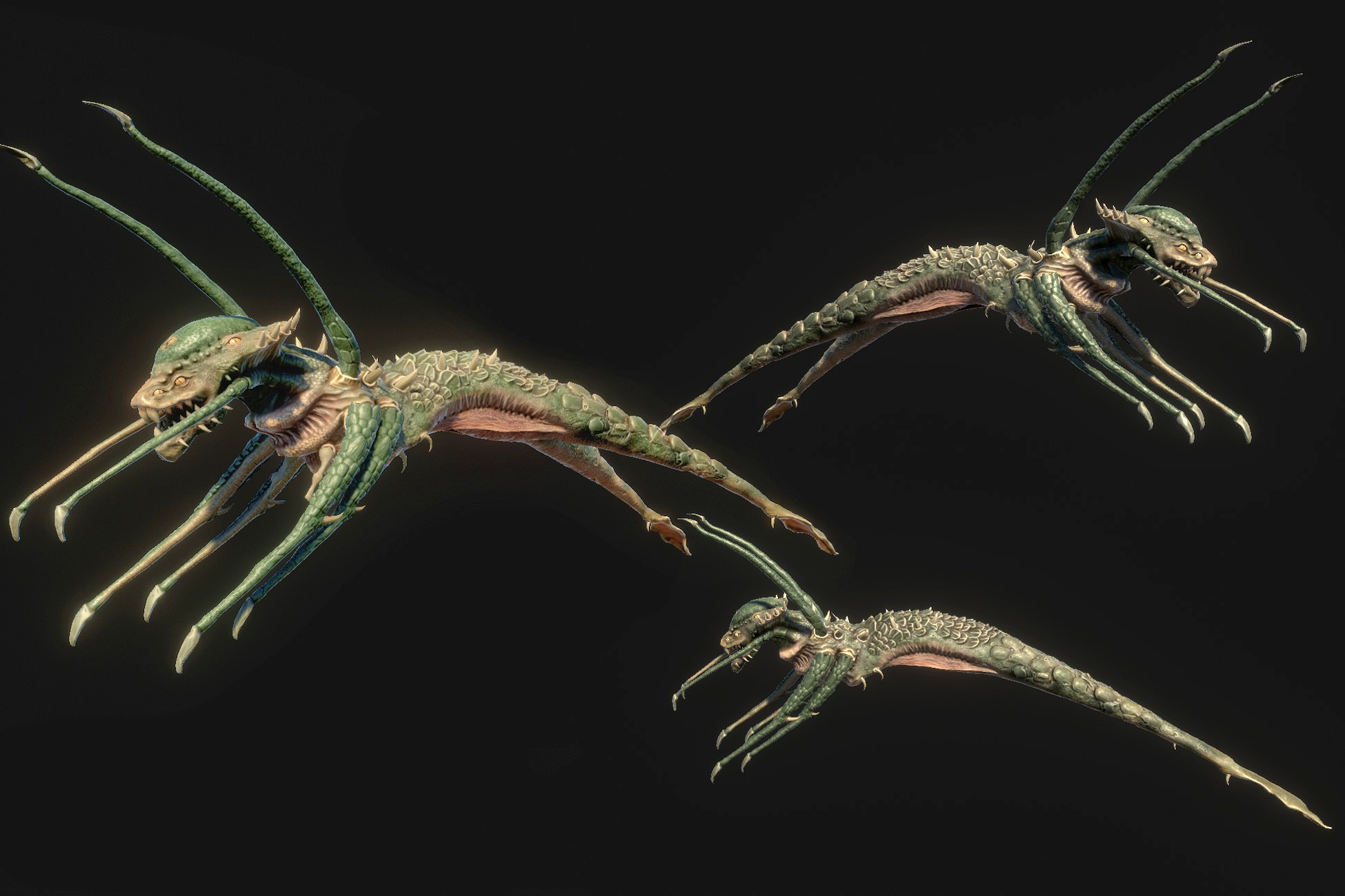 Animated NPC Boss Leviathan Monster PBR