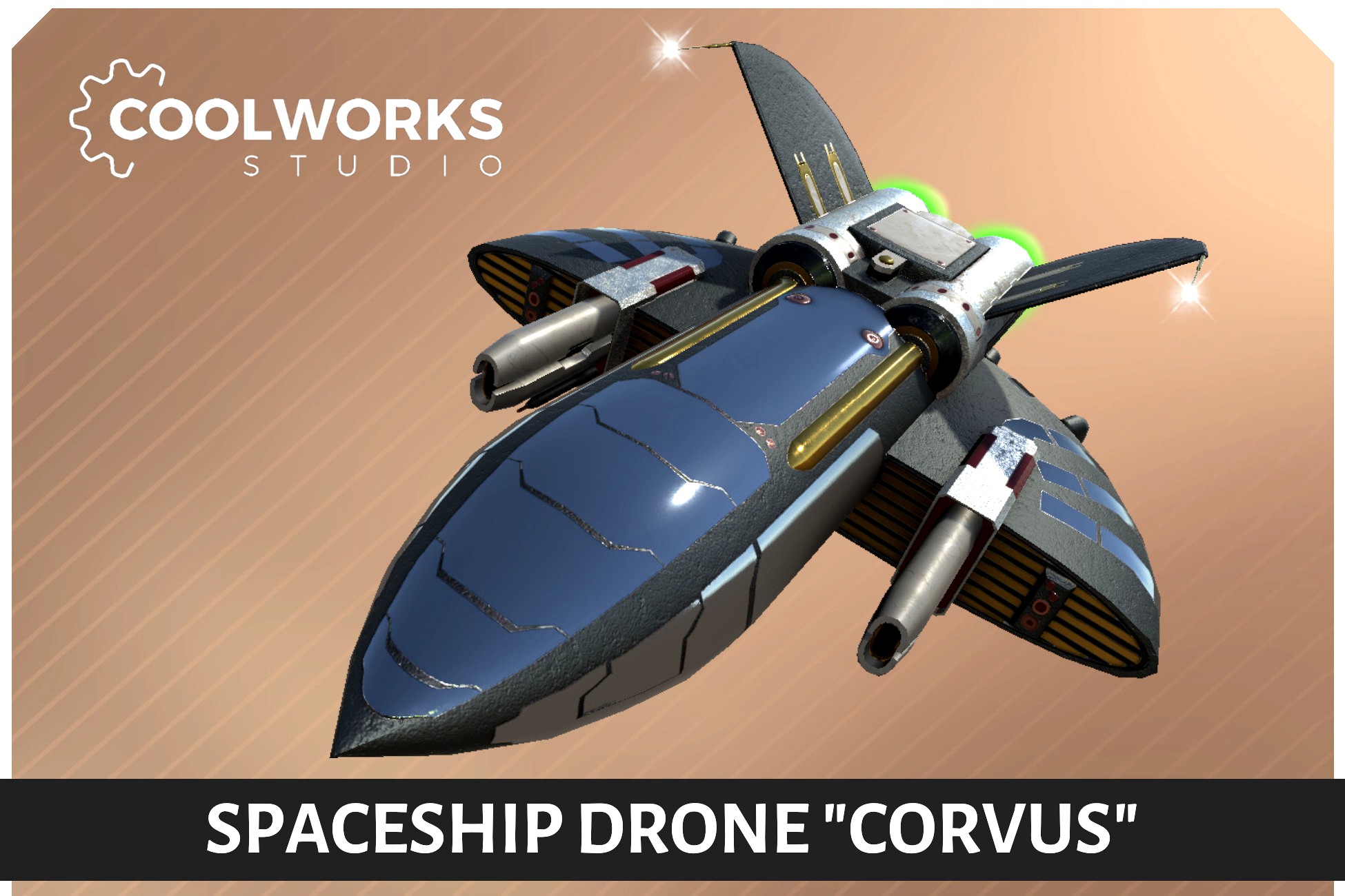 Spaceship Drone &quot;Corvus&quot;