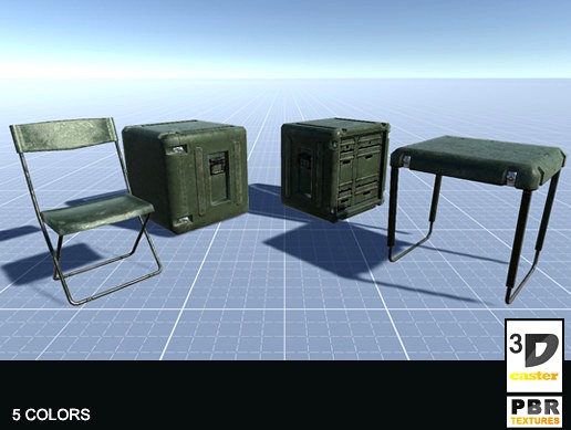 Mobile Military Desk