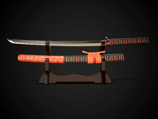 Samurai sword wakizashi No.03