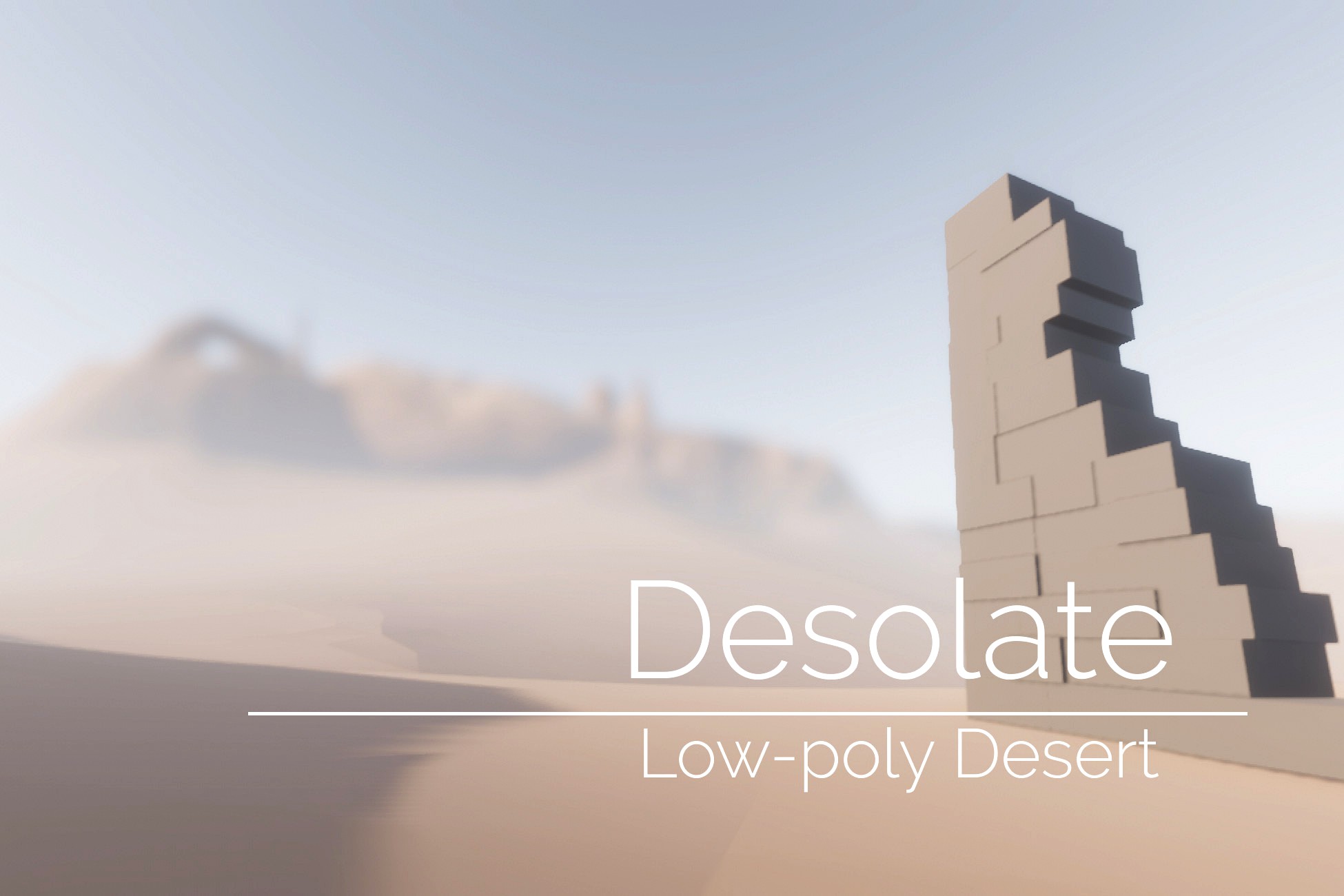 Desolate: Low Poly Desert