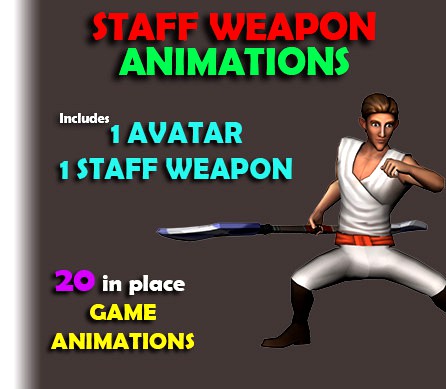 Staff Weapon Animations