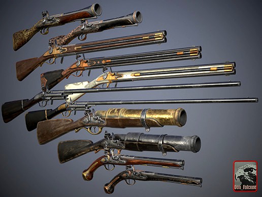 Collection of Flint Muskets vol.3