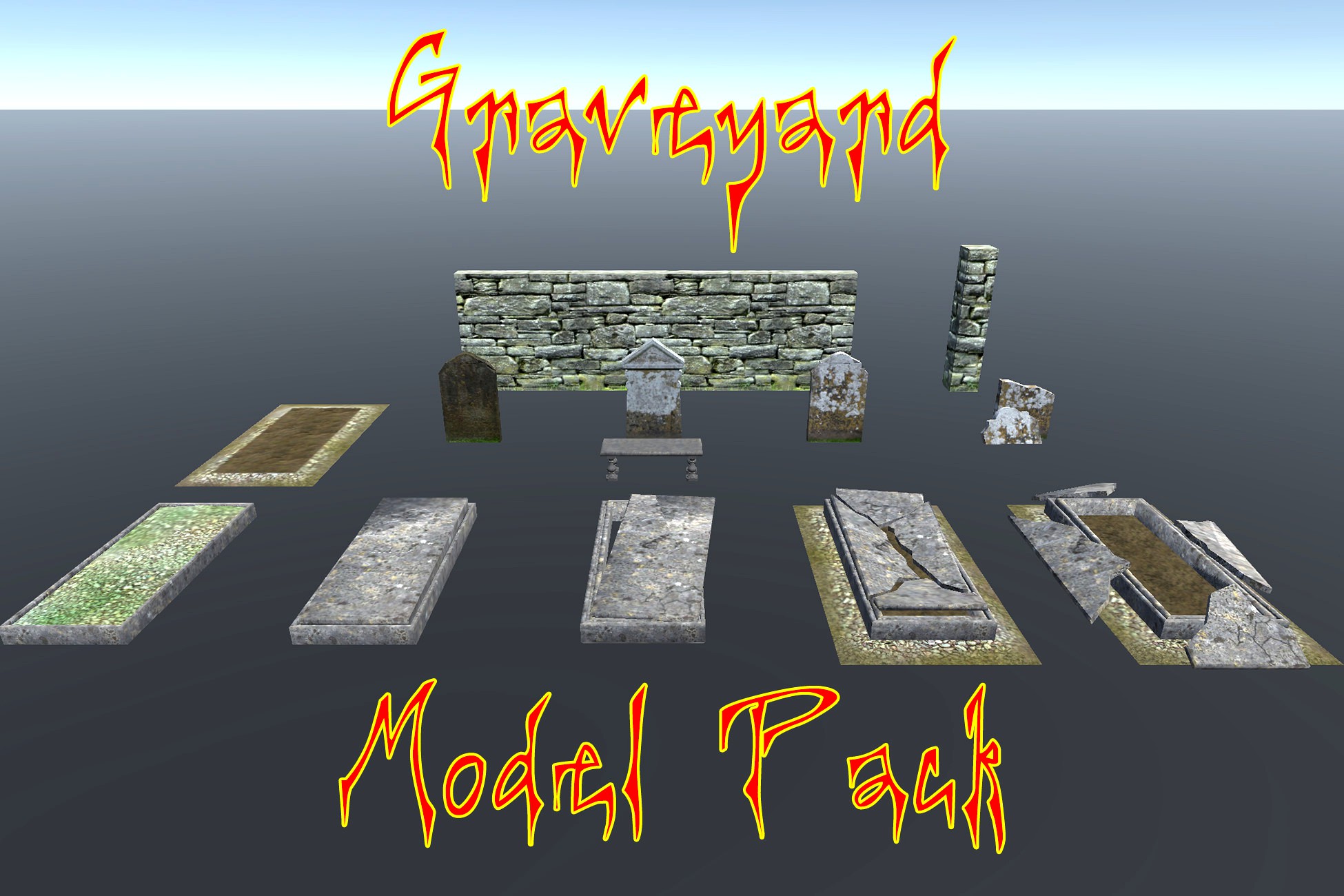 Graveyard Model Pack