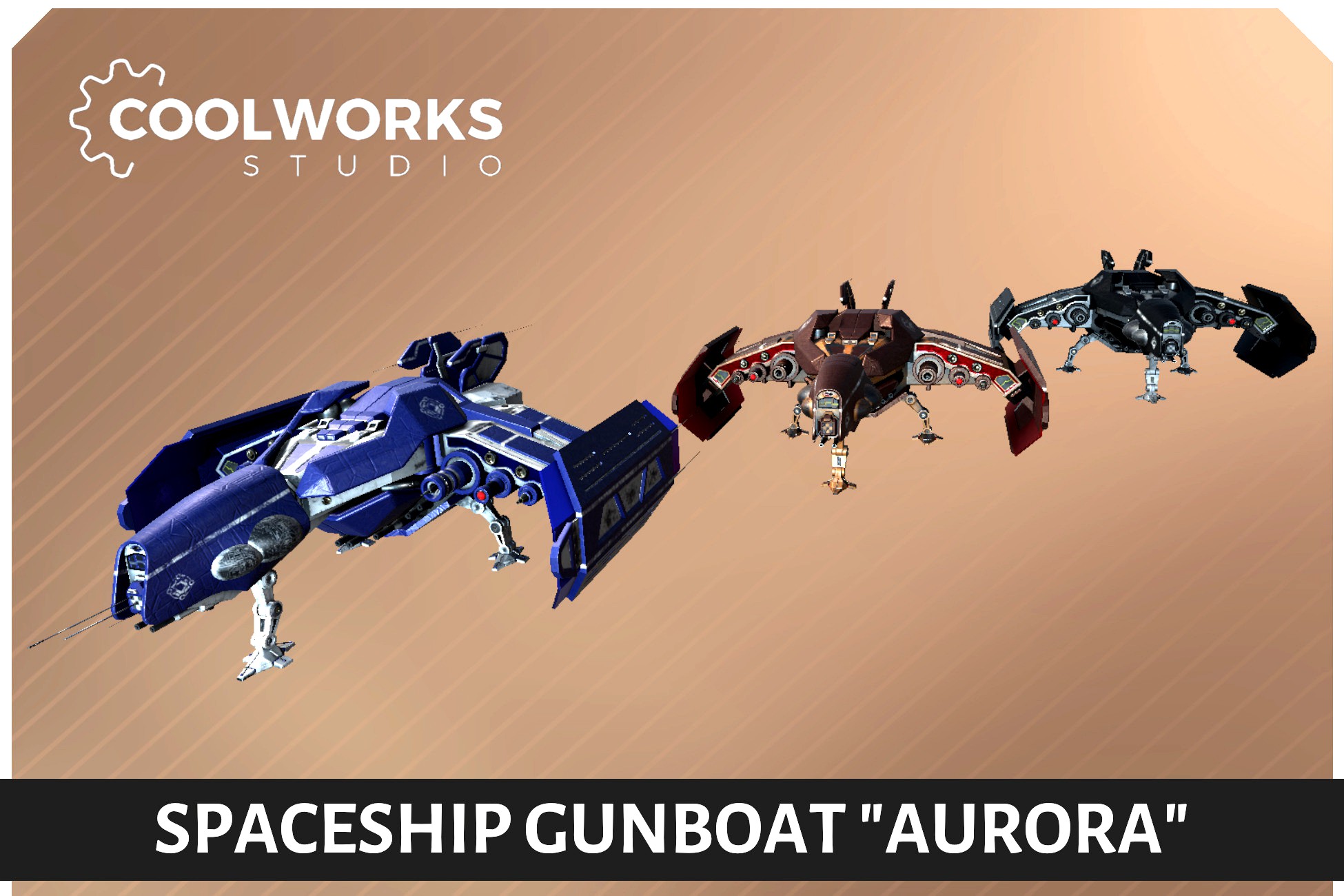 Spaceship Gunboat &quot;Aurora&quot;