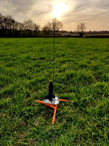 Estes Mini Fat Boy Replica Model Rocket by MakerBoon