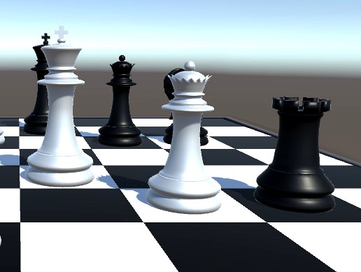 Chess Pieces &amp; Board
