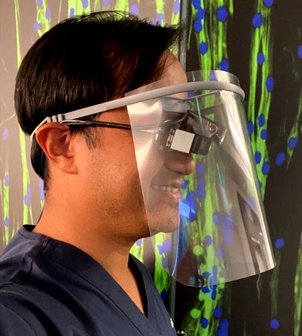 ENT Face Shield Stackable by AMPhardware