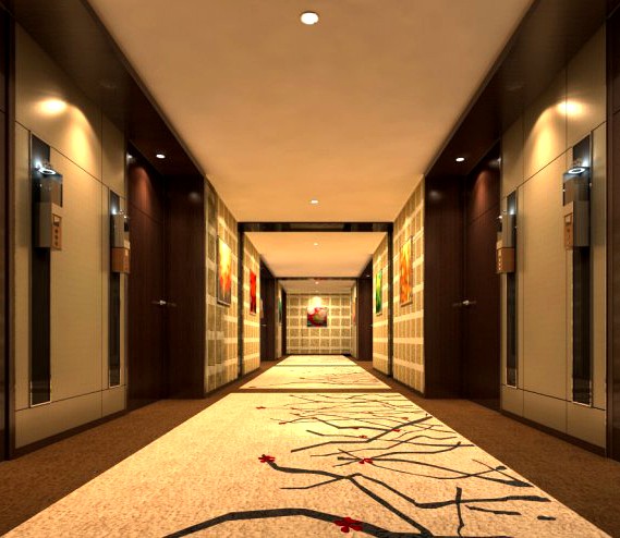 Corridor 019 3D Model