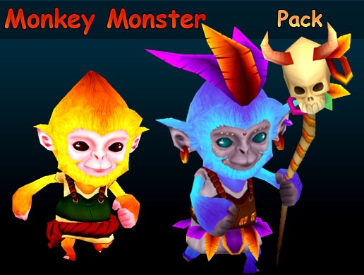 Monkey Monster Pack