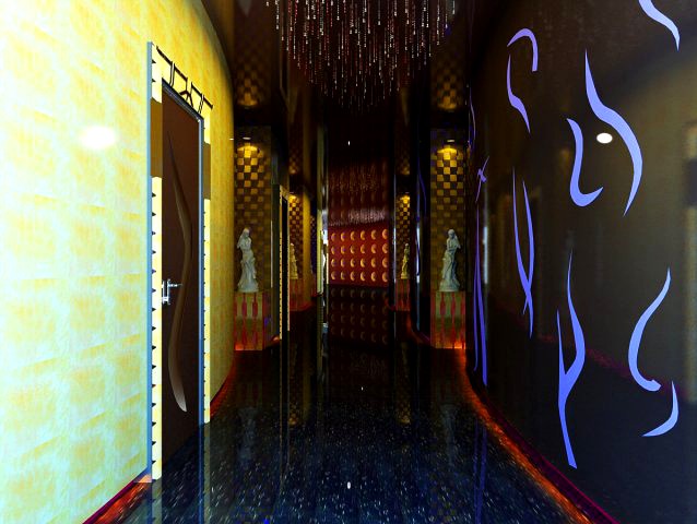 Corridor 008 3D Model