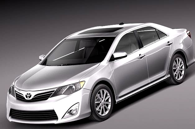 Toyota Camry LE 2012 USA 3D Model