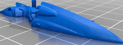 Space Elf Jetbike riders - FDM friendly builder by moodyswing