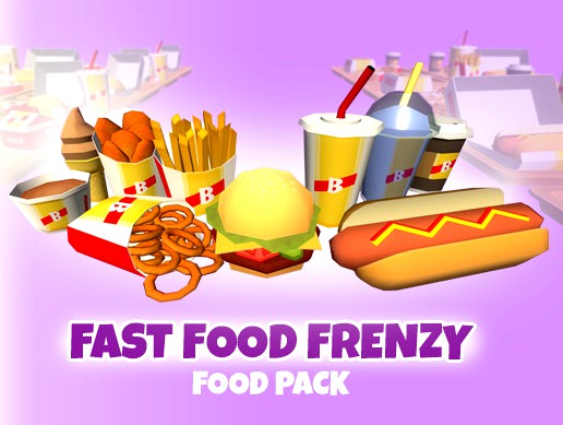 Fast Food Frenzy: Food Pack