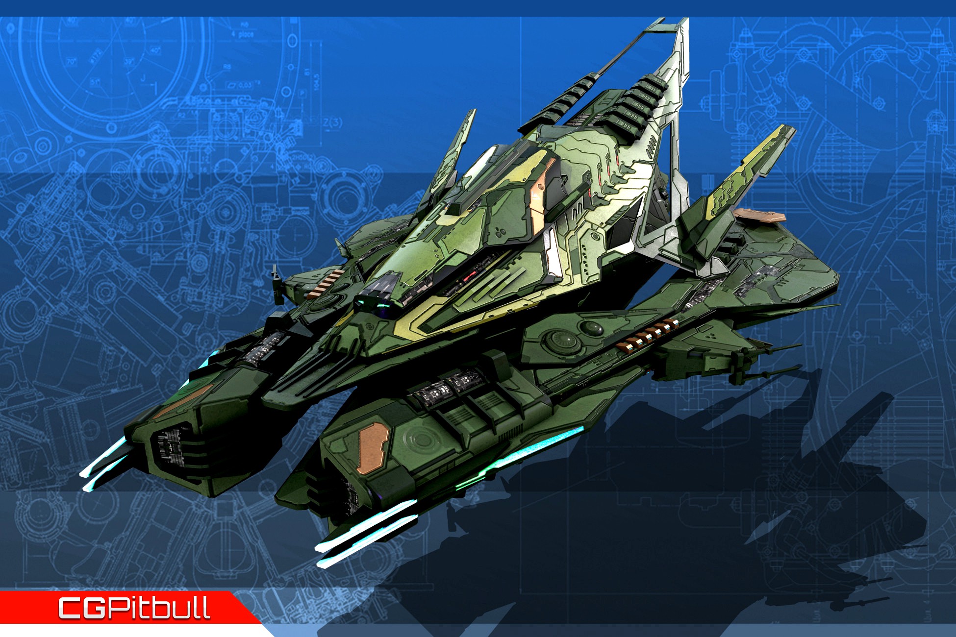 Alien CommanderShip A4
