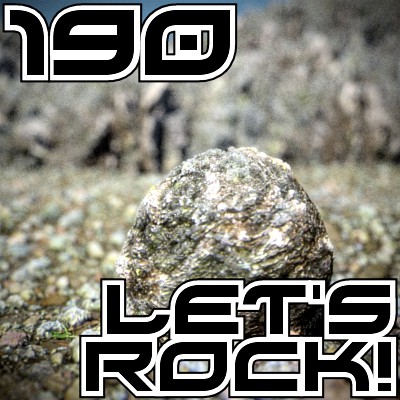 Lets Rock Seamless Texture Pack 3D Model