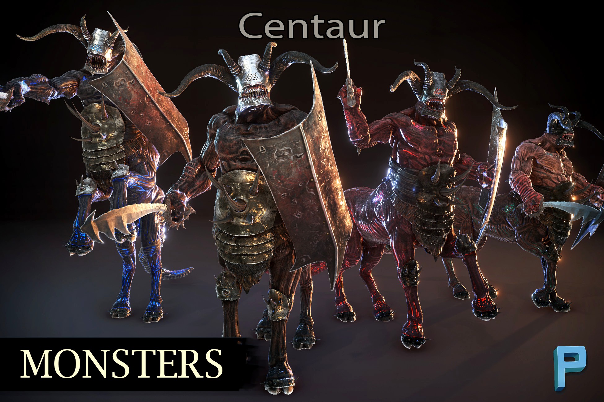 Monsters - Centaur Demon