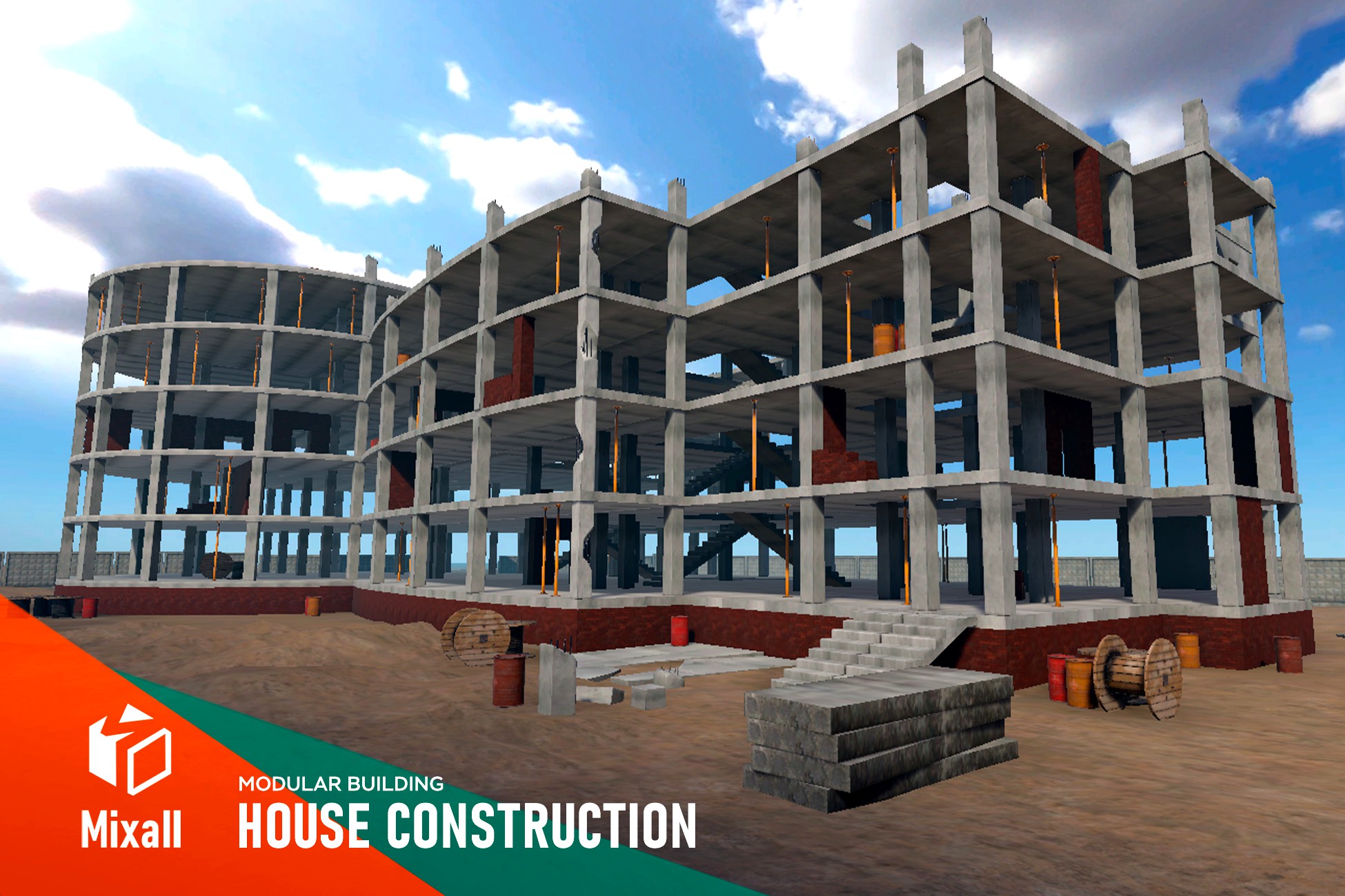 House construction - modular building