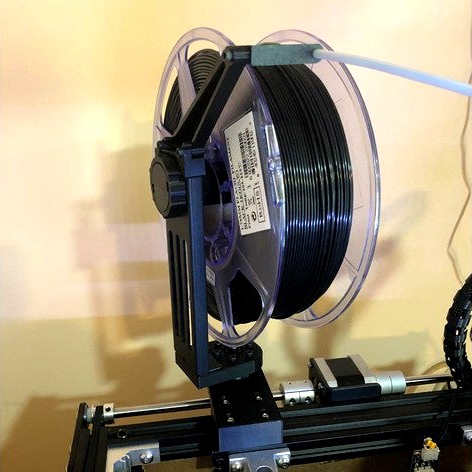 Ender 5 Swivel Spool (608zz bearing) by klackygears