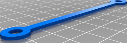 Prusa Faceshield compadible printable retainer for the shield by flozilla