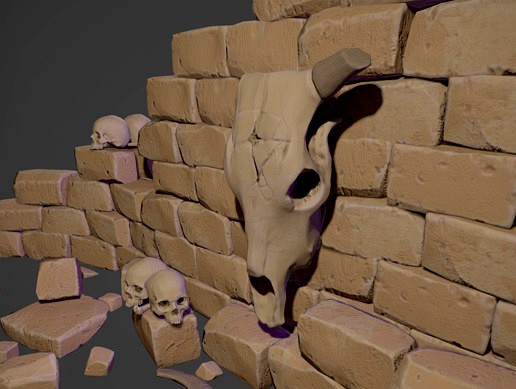 Mini Pack : Hellish Ruins