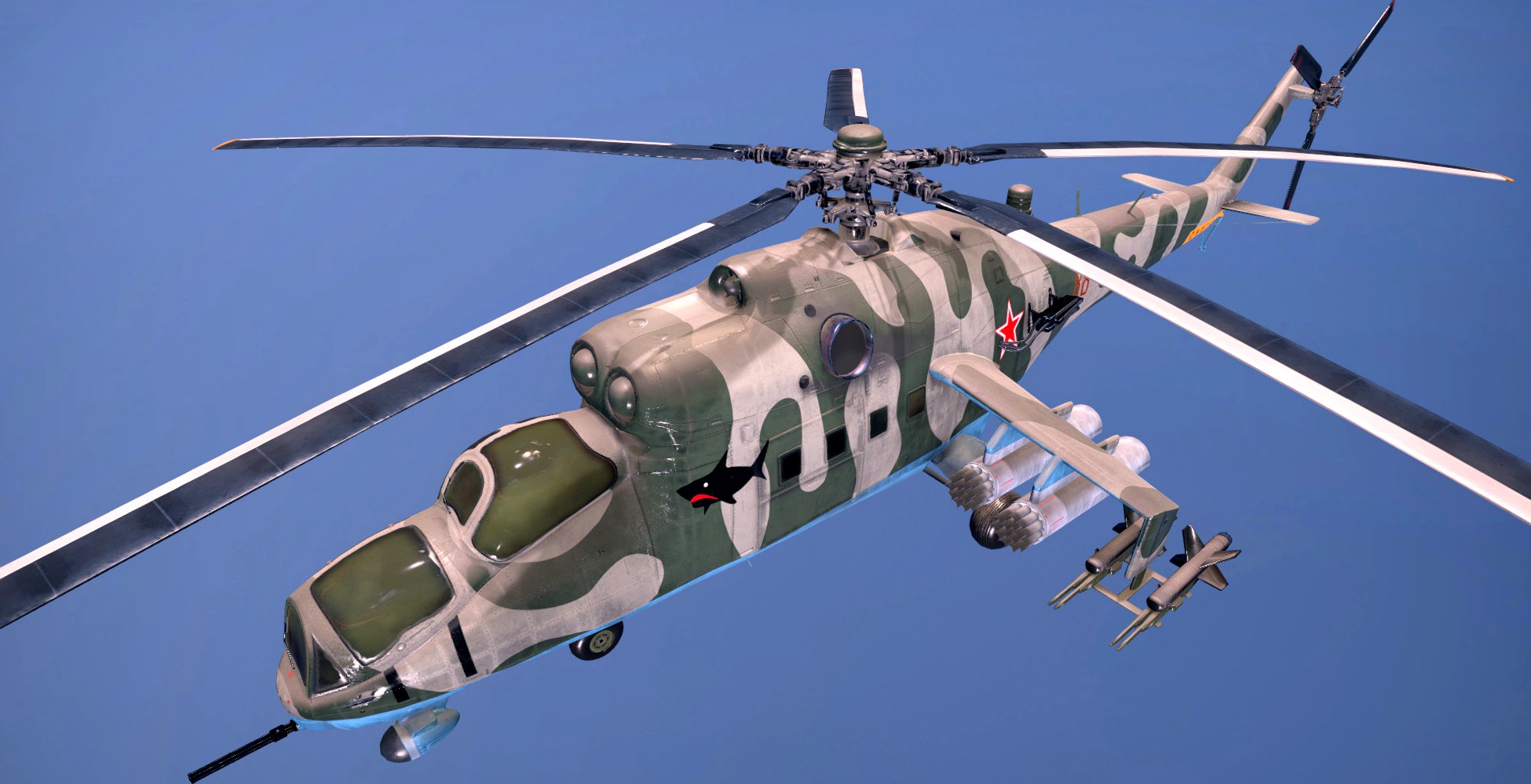 PBR Attack Helicopter