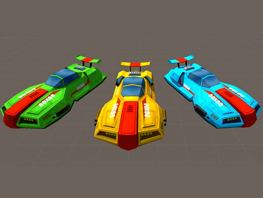 Low Poly Hover Racer