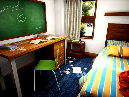 Dormitory RoomInterior Vol1.0