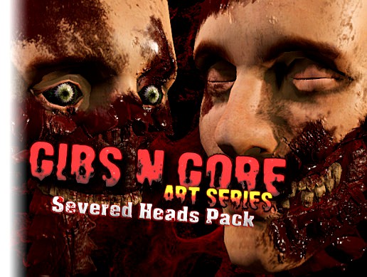 Gibs N Gore - Severed Heads Pack