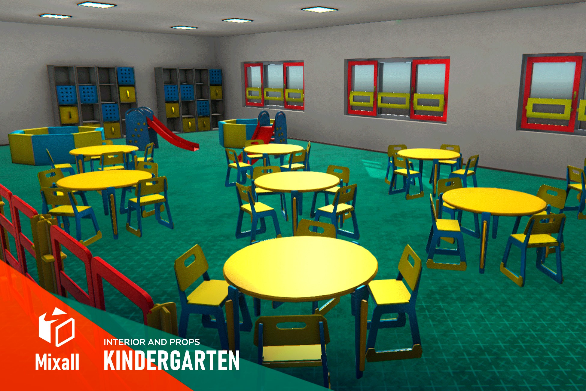 Kindergarten - interior and props