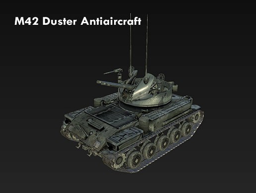 M42 Duster Anti-Aircraft