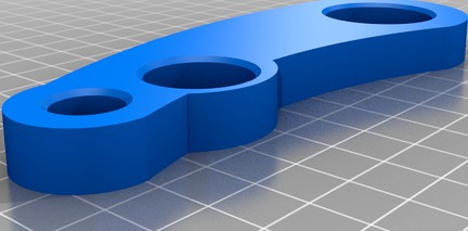 No Touch pocket knife by BULL3DPRINT