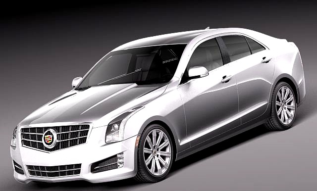 Cadillac ATS 2013 3D Model