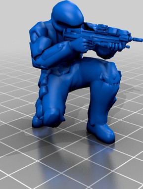 Halo ODST Miniatures  by PeteBaker