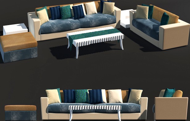 modern living sofa